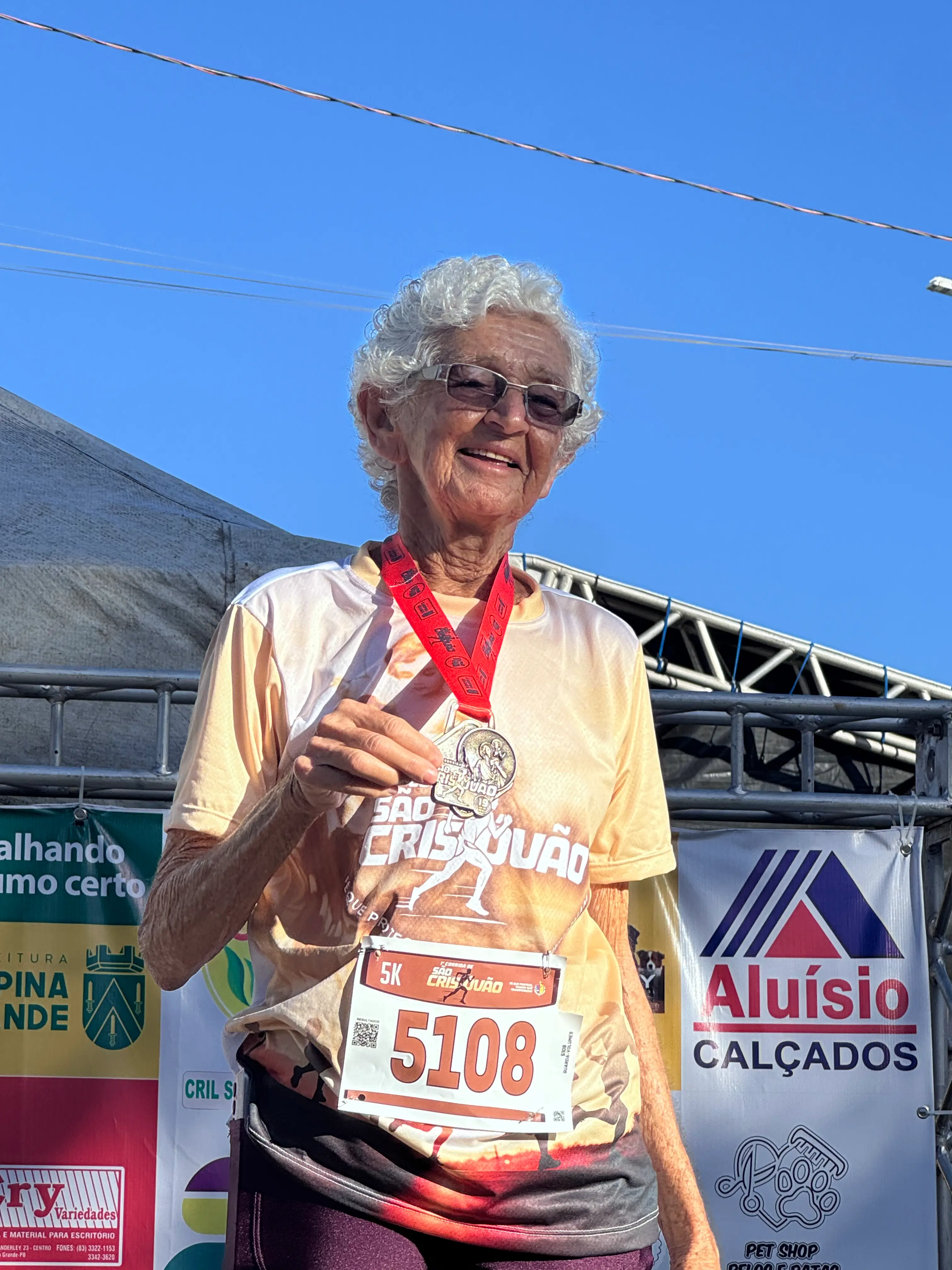 Imagem de 1ª Corrida de São Cristóvão: fé, suor e uma senhora de 83 anos que resumiu tudo em uma frase